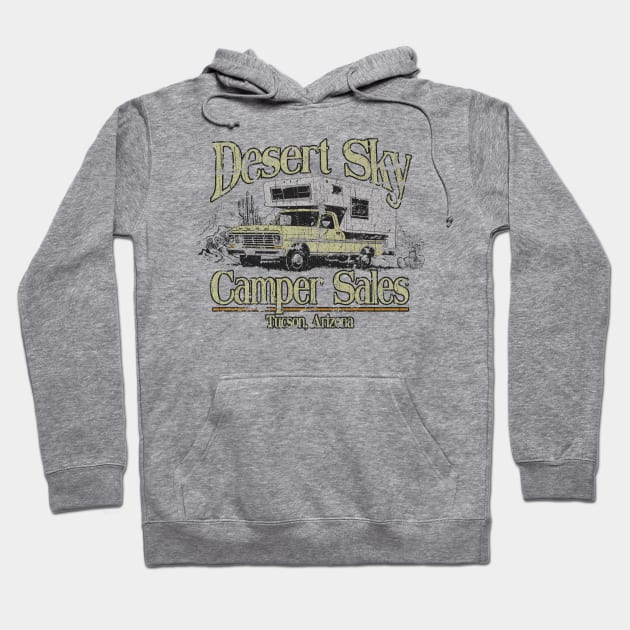 Desert Sky Camper Sales - Vintage Hoodie by JCD666